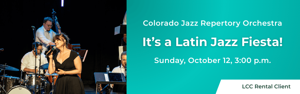 Colorado Jazz Repertory Orchestra presents It's a Latin Jazz Fiesta! Rhythms of South America and the Caribbean