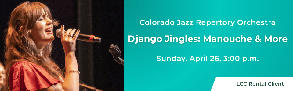 Colorado Jazz Repertory Orchestra presents Django Jingles: Jazz Manouche and More with Marion Powers