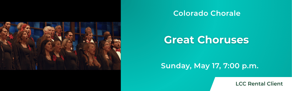Colorado Chorale presents Great Choruses